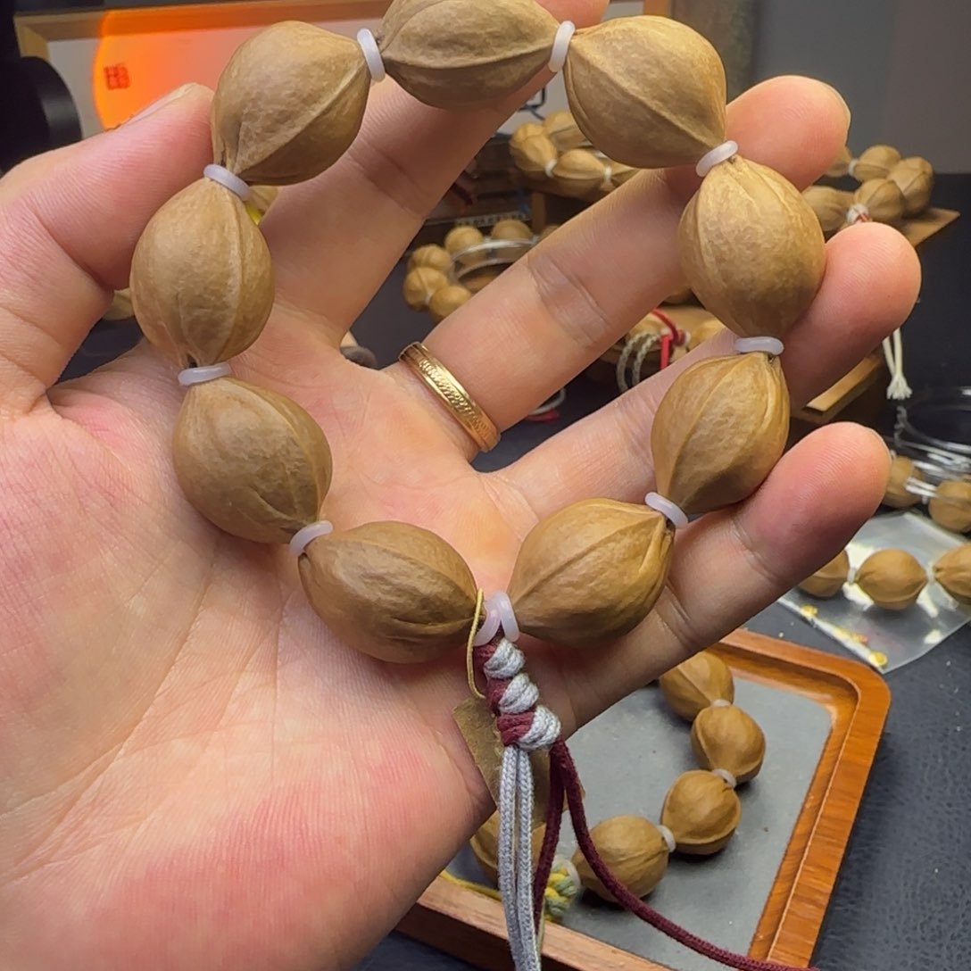 橄榄核手串/手链2028同树料2树