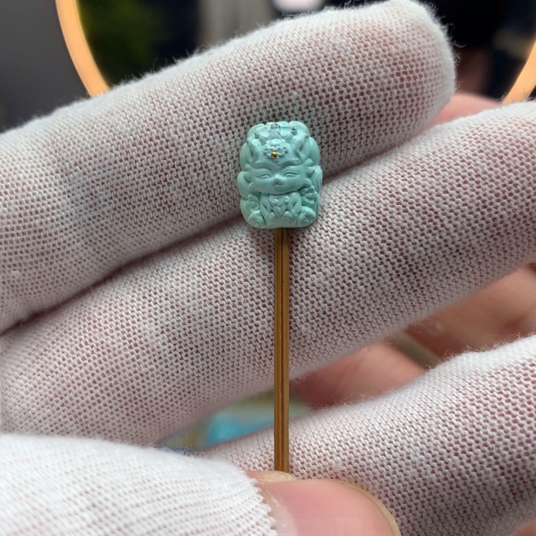 绿松石挂件未镶嵌