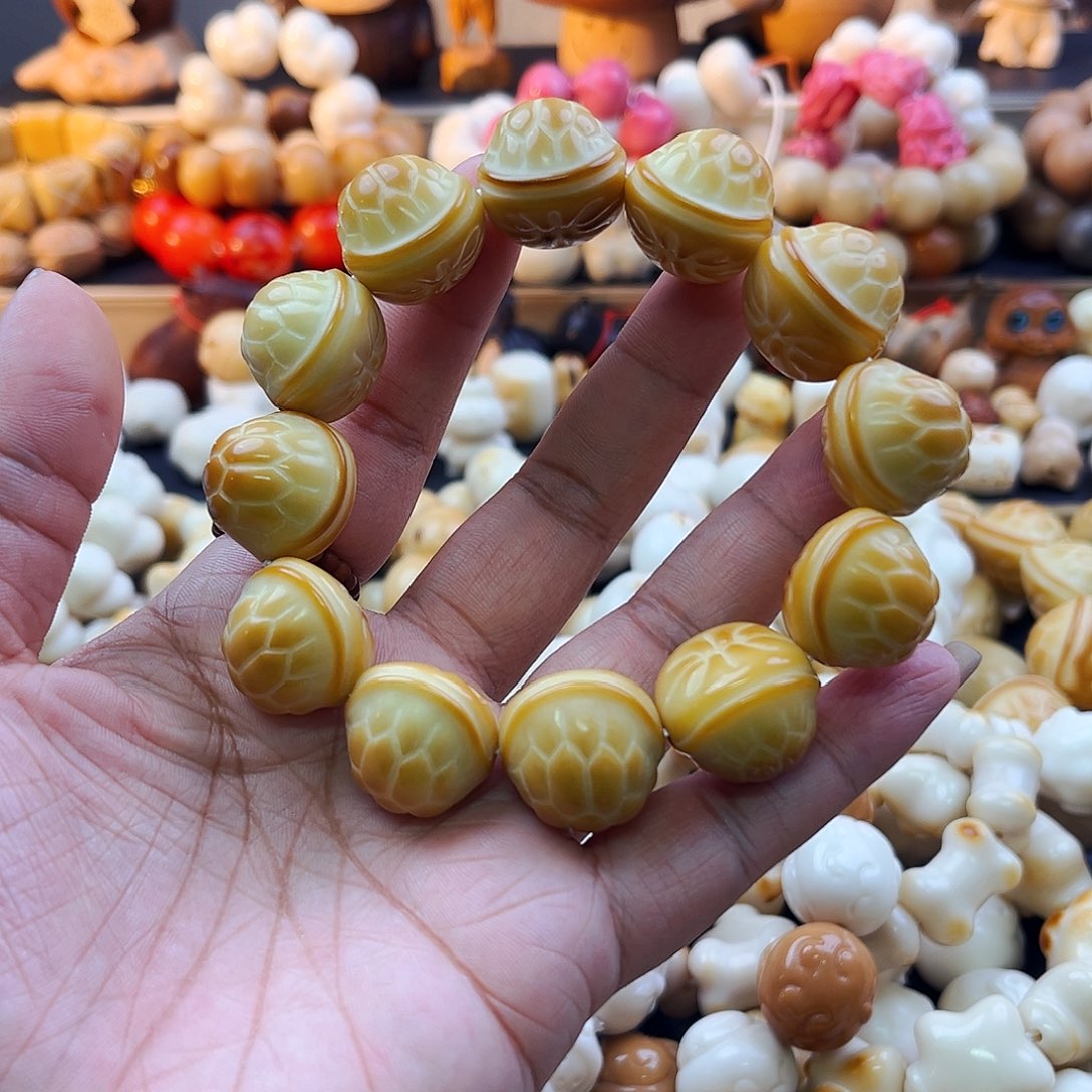 菩提根/象牙果手串小富甲