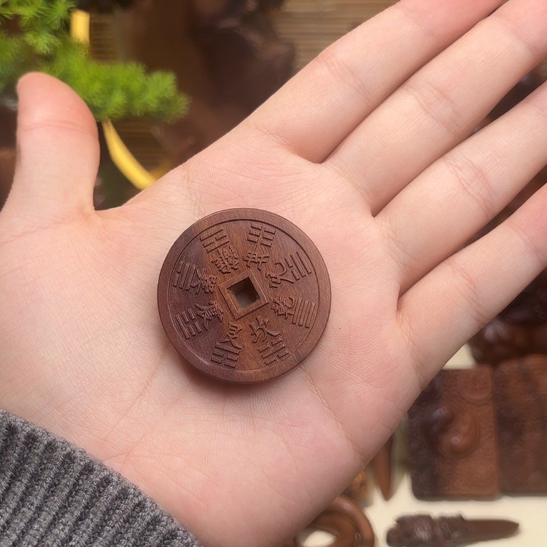 影*雷击枣木山鬼花钱