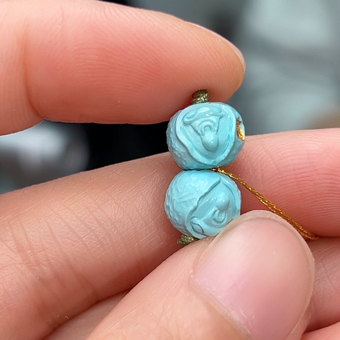 绿松石珠宝奇石未镶嵌