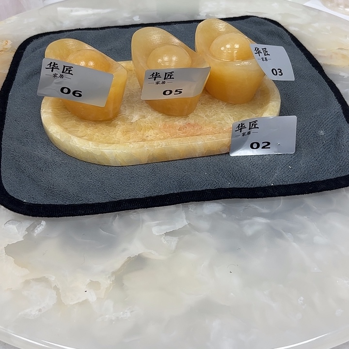 石材招财进宝黄石托盘