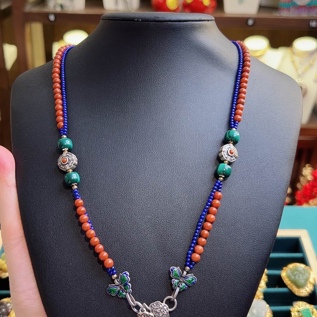 玛瑙/玉髓项链未镶嵌项链