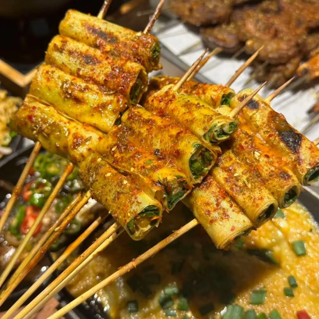 生菜卷，假一赔十烧烤