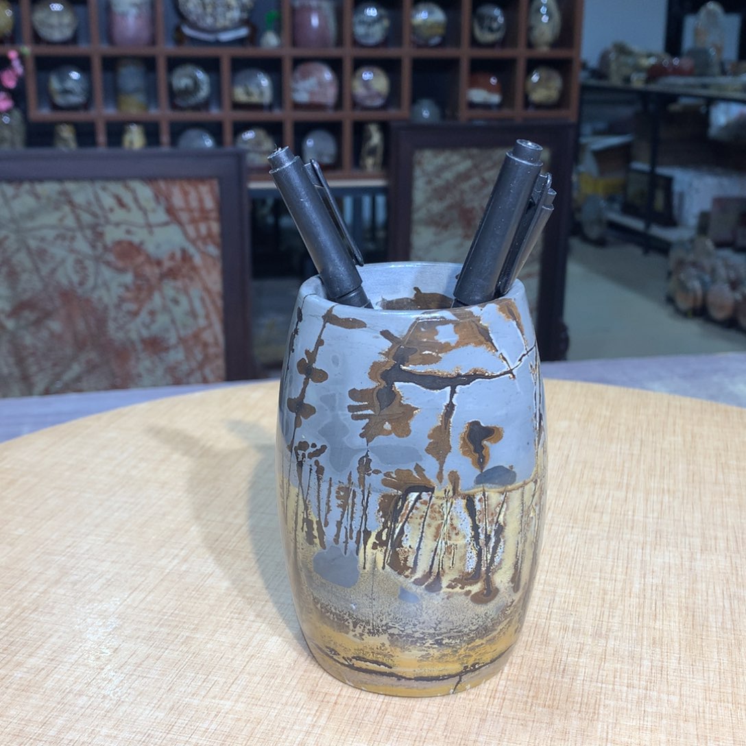 紫砂广西国画石，观赏收藏