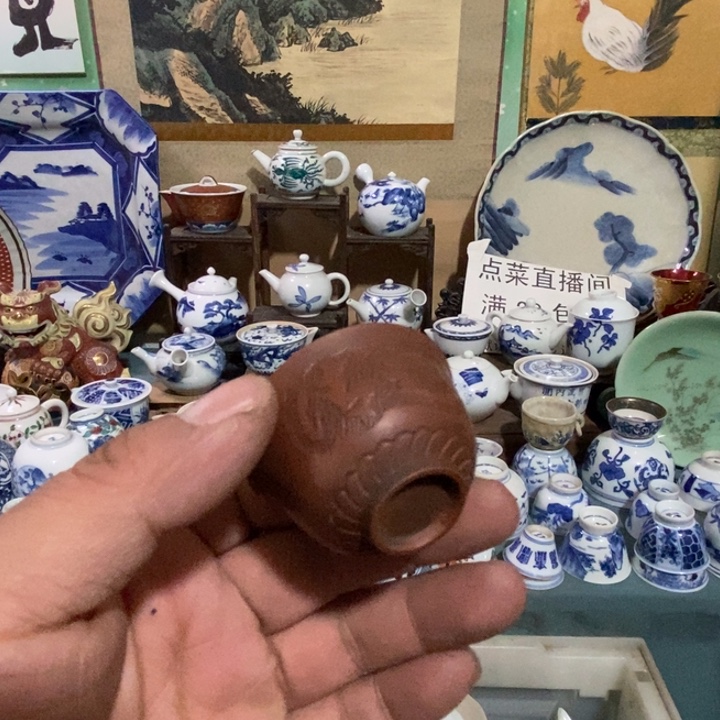 瓷片舶来瓷器满28包邮当日凑单