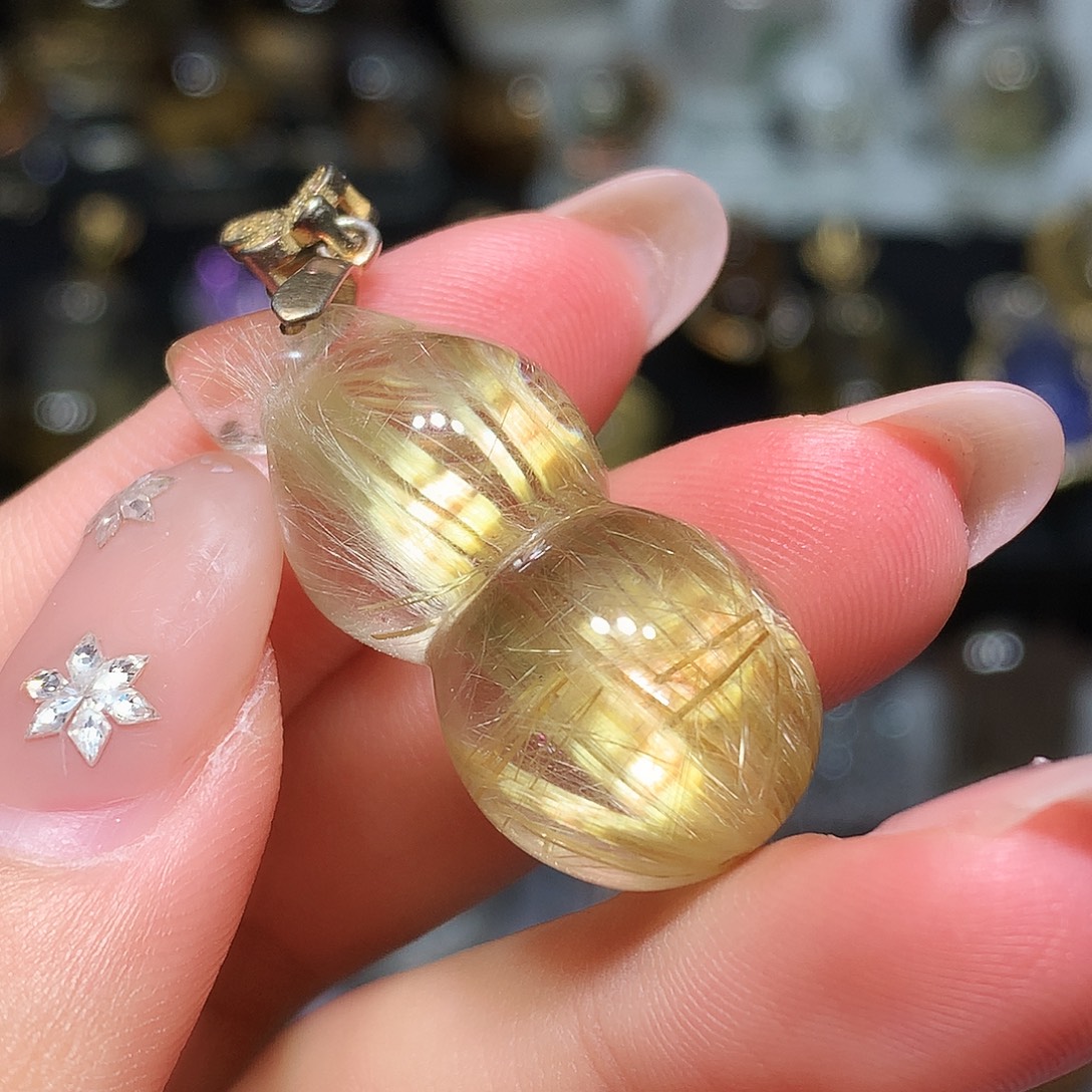 水晶银S925镀金镶嵌珠宝半成品