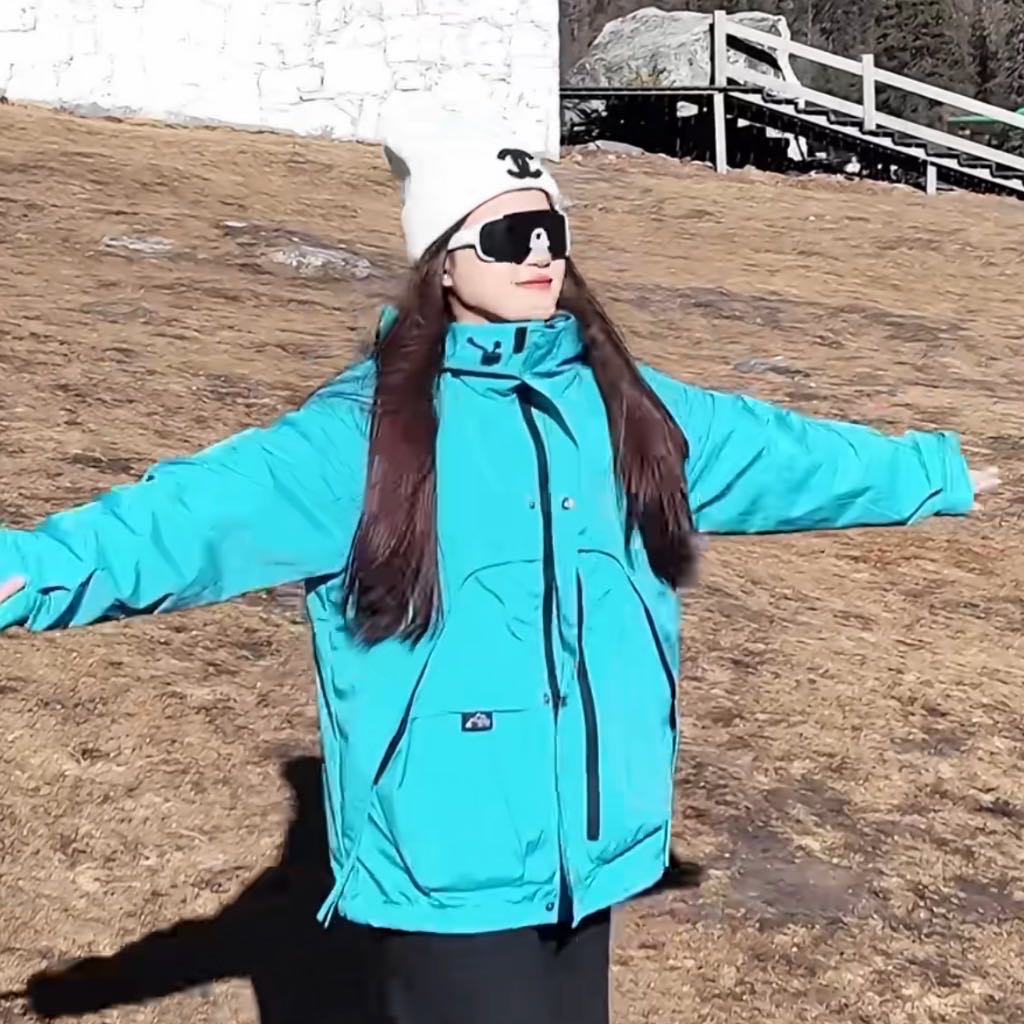 YOO[三合一]可拆卸内胆防风加绒加厚外套冲锋衣一