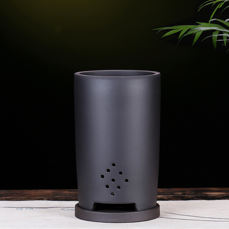 宜兴紫砂花盆精品花盆特大口径兰花盆专用红陶清仓兰花专用花盆