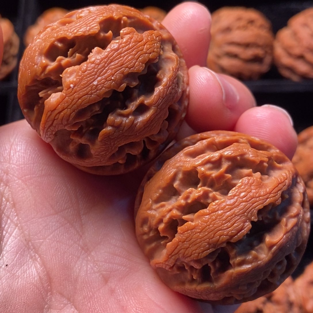 文玩核桃吊坠秦岭山脉核桃