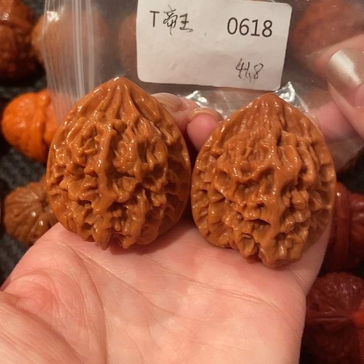 吊坠文玩核桃帝王41.8