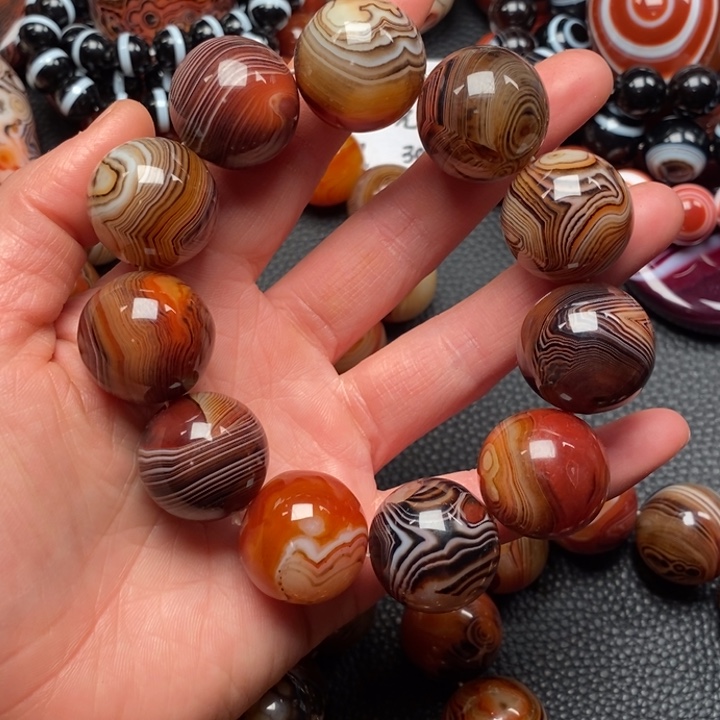 风***军玛瑙/玉髓未镶嵌颈饰