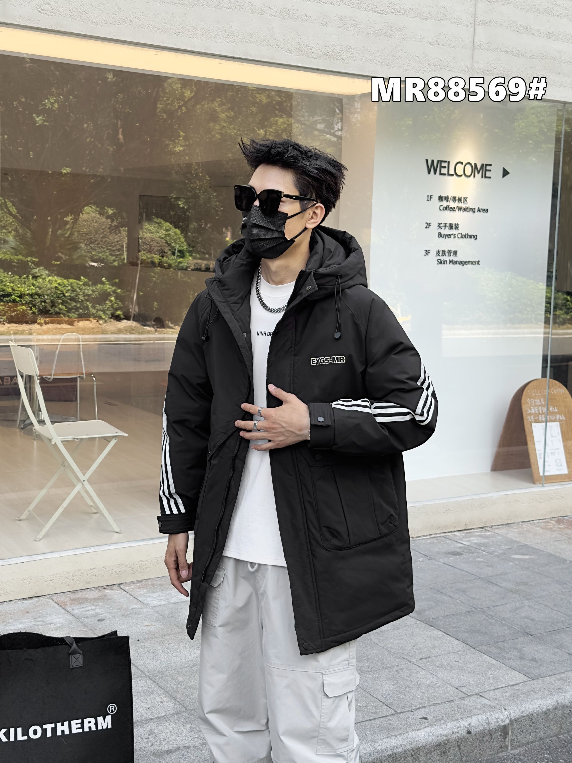 88569#冬季情侣新款潮流韩版时尚保暖加厚休闲百搭外套-非标