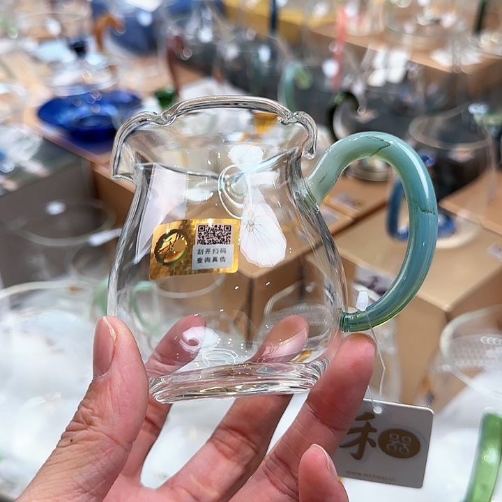 禾器华蕊公道杯青玉