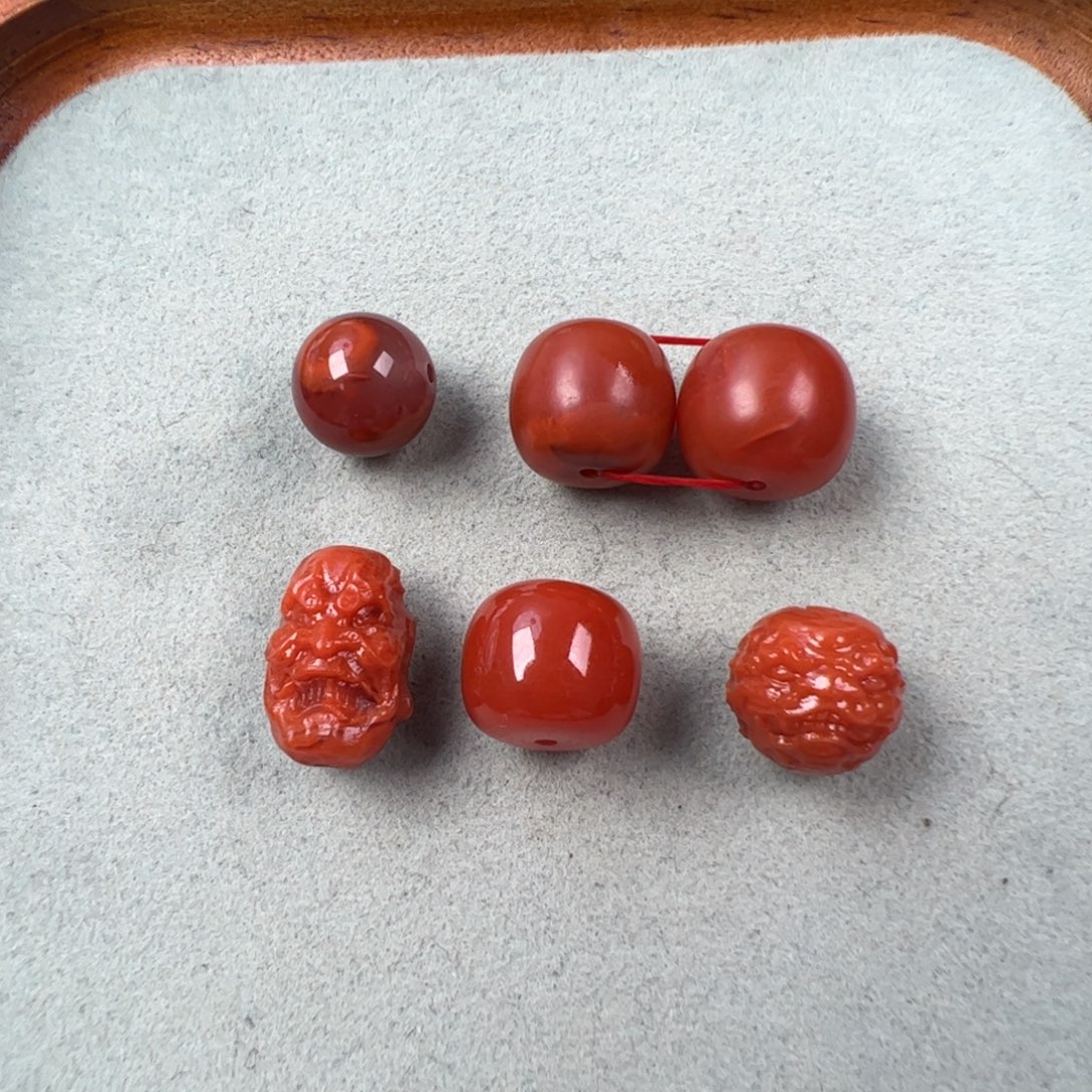 南红玛瑙未镶嵌（配饰套装）A5