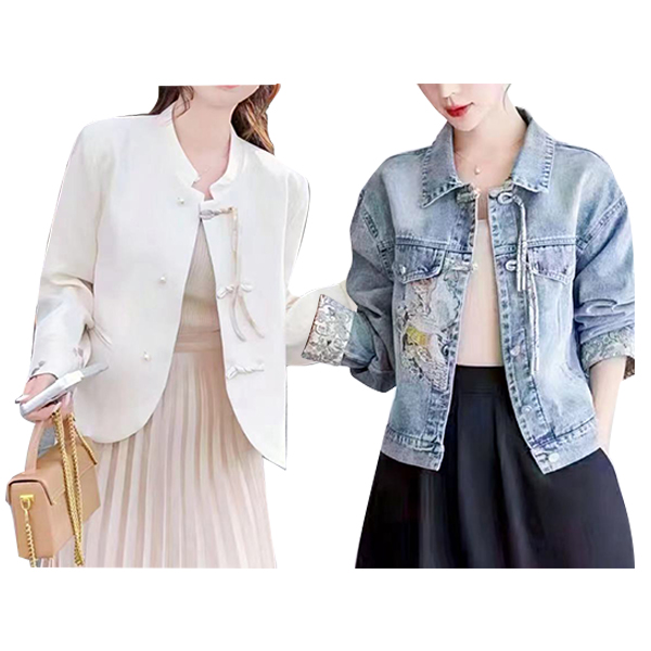 【黛姐专属】1361-1400春秋时尚休闲百搭上衣女外套