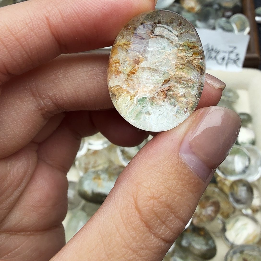 快***啦珠宝半成品水晶未镶嵌
