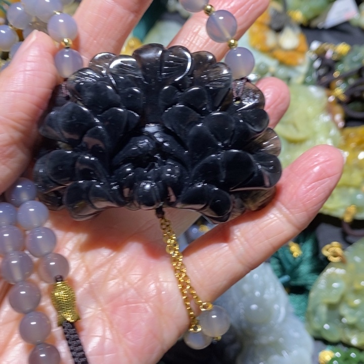 岫玉岫玉吊坠未镶嵌