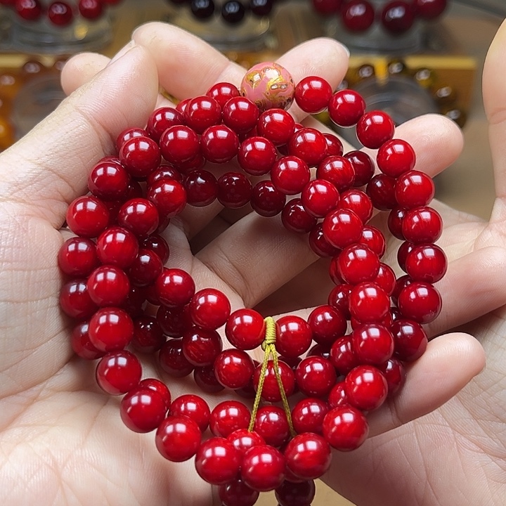 天***空贝壳杉（血龙木）手串/手链