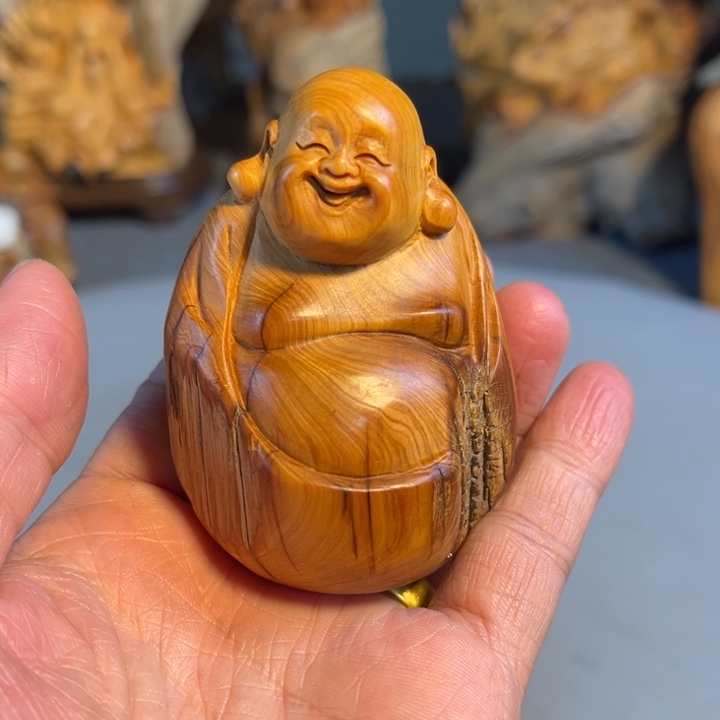 柏木（崖柏）根雕工艺摆件