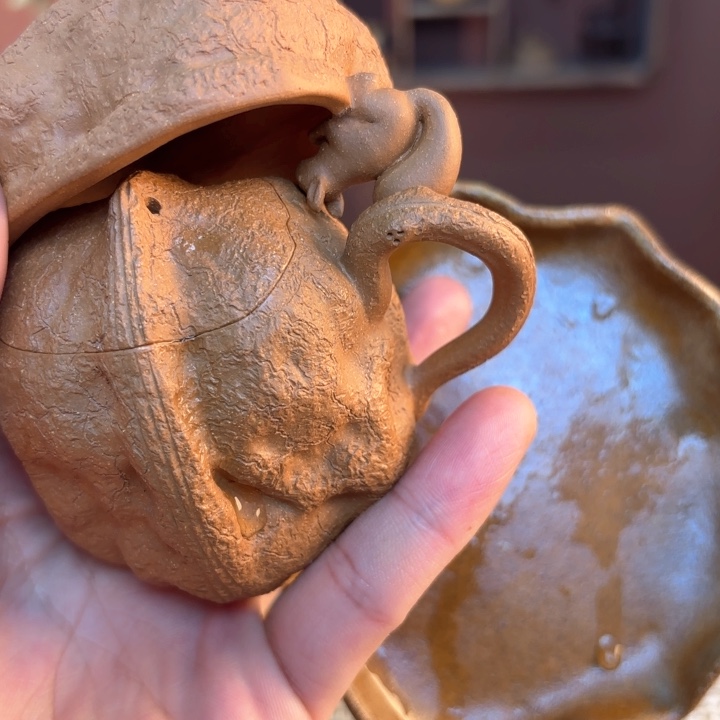 紫砂茶壶紫砂我做的