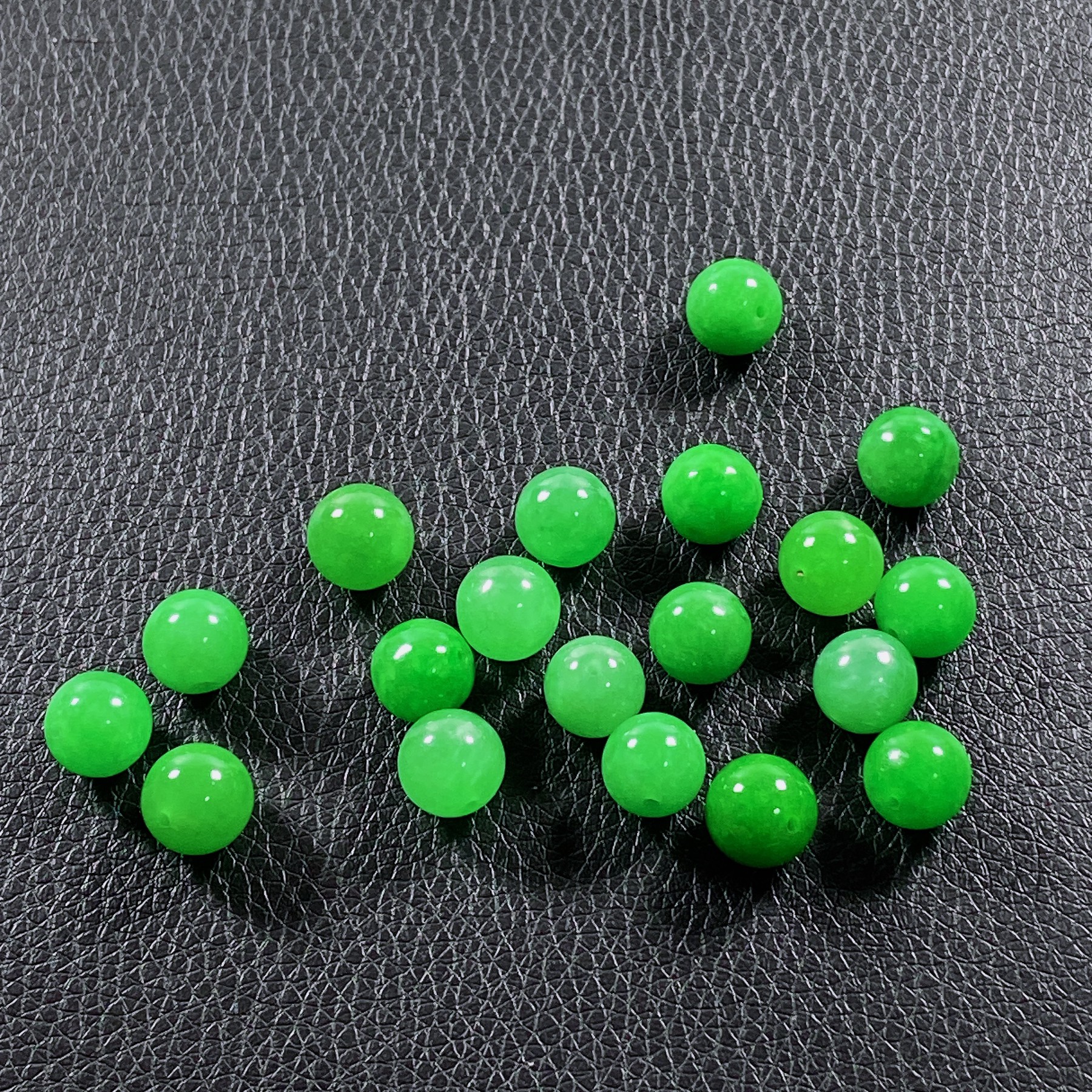 多样性发货 辣阳绿卡10mm  散珠单珠一颗