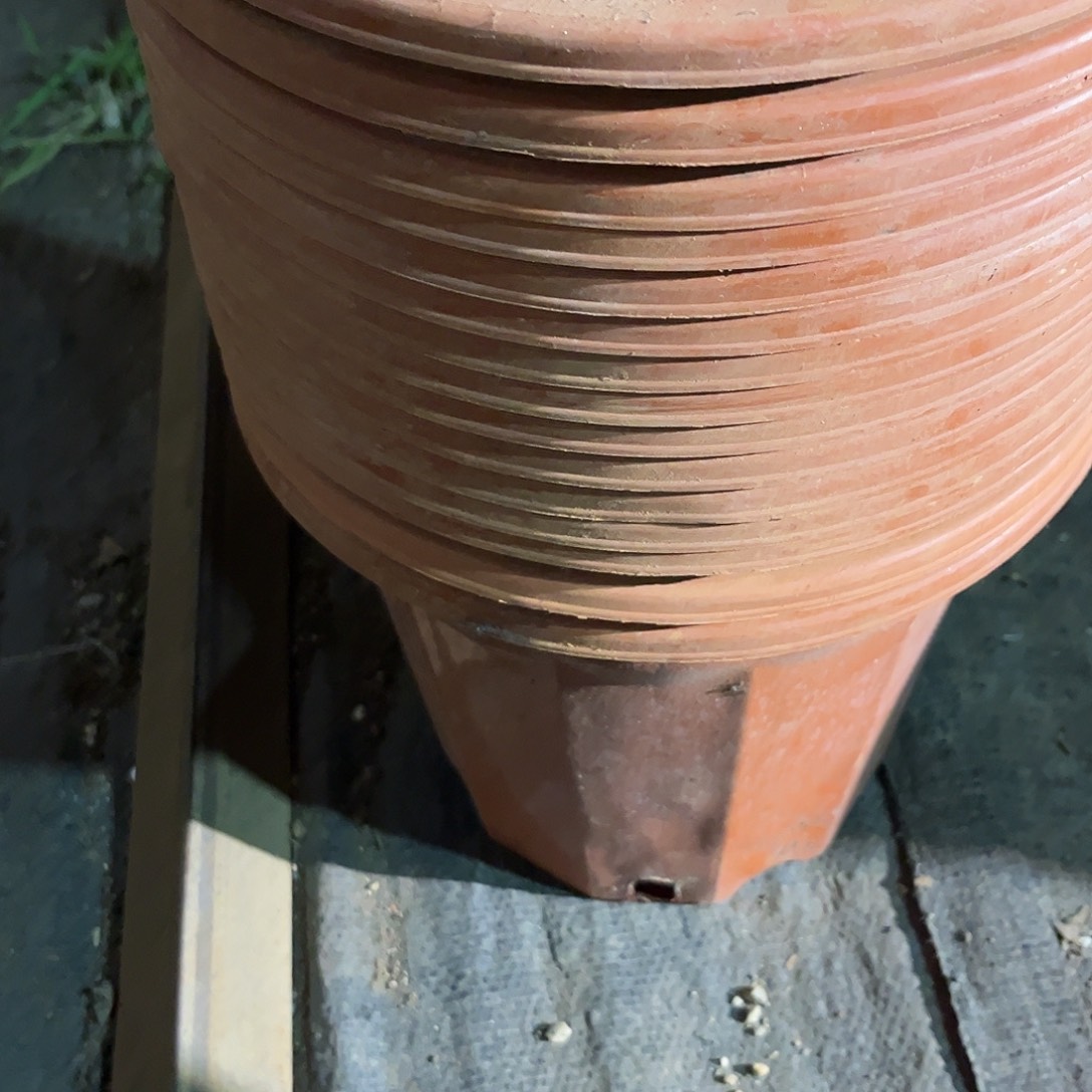 旧口径22.5高20红砖盆15个