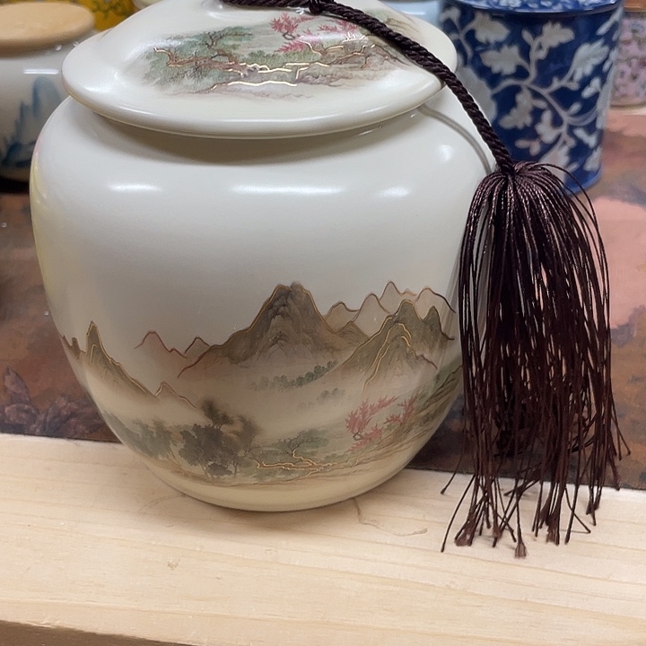 陶瓷罐茶叶罐密封罐储物罐