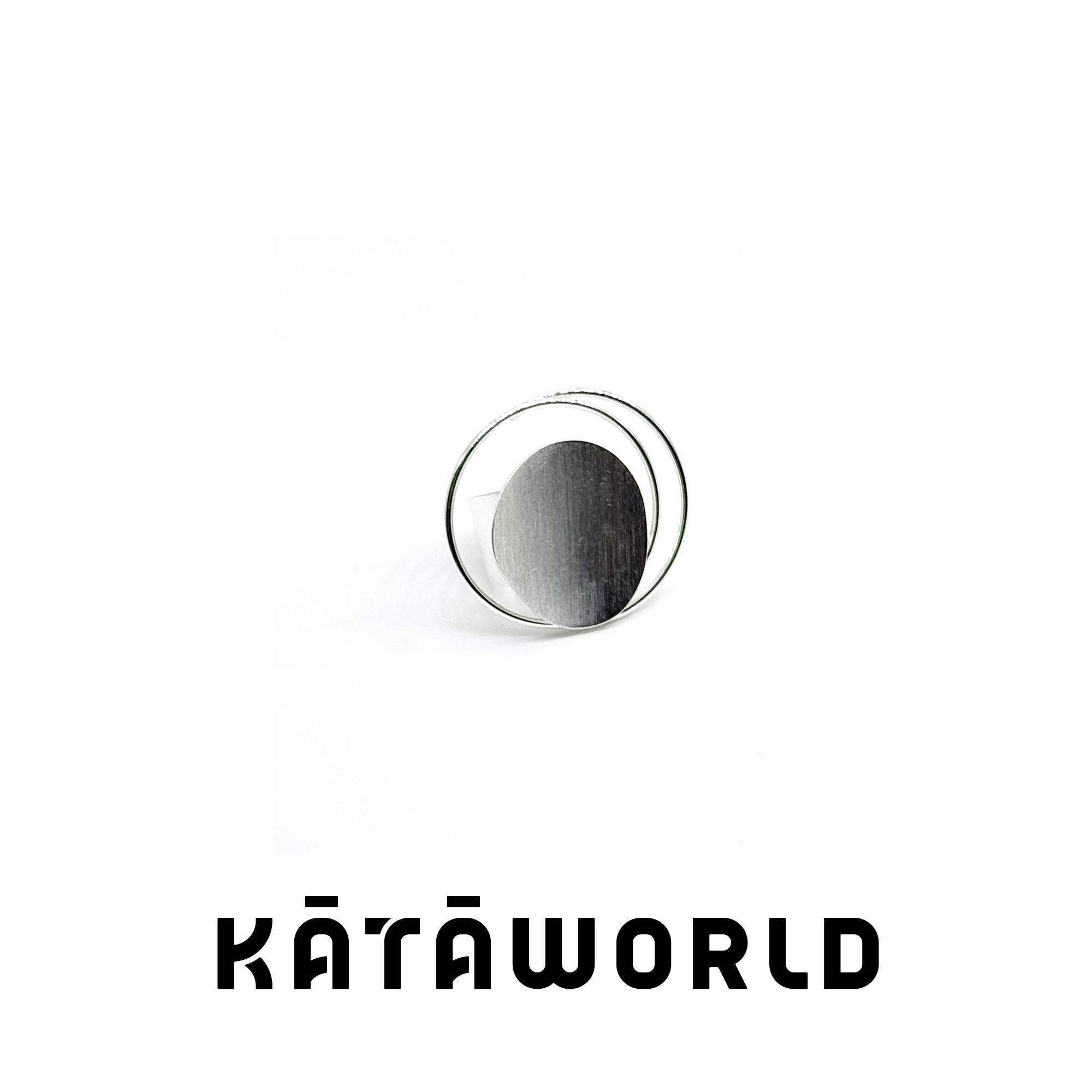 KATAWORLD 铜合金戒指 【主理人】结构诗戒指