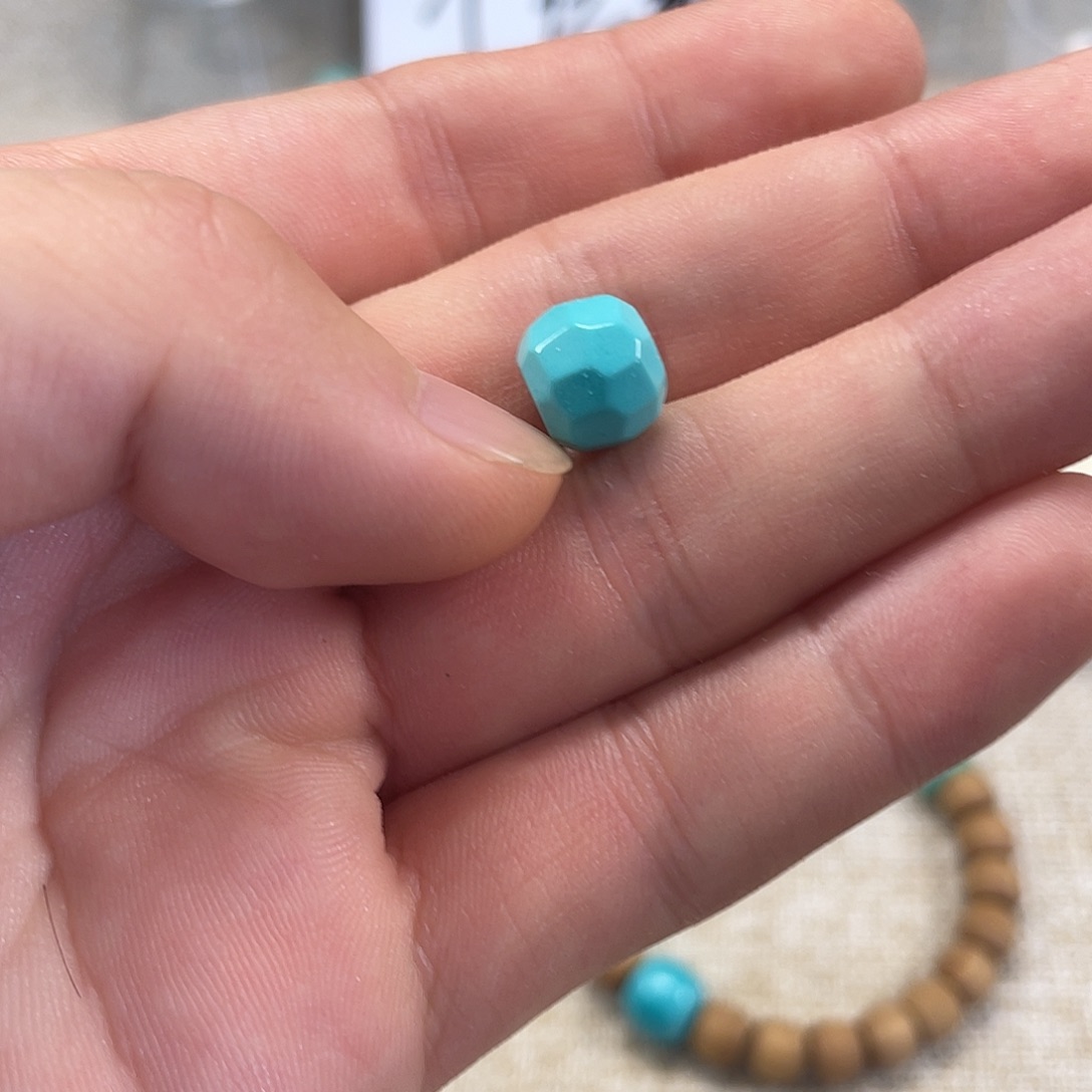 原生态湖北松配饰，直径10