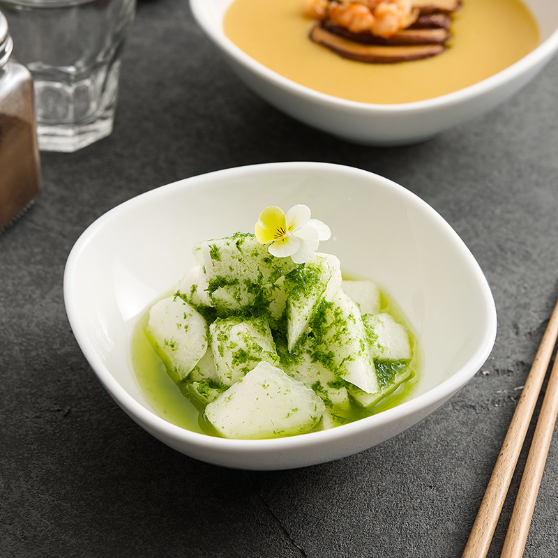 雷尔汤碗  家用新款简约陶瓷汤碗特别好看的面碗高级感轻奢沙拉碗