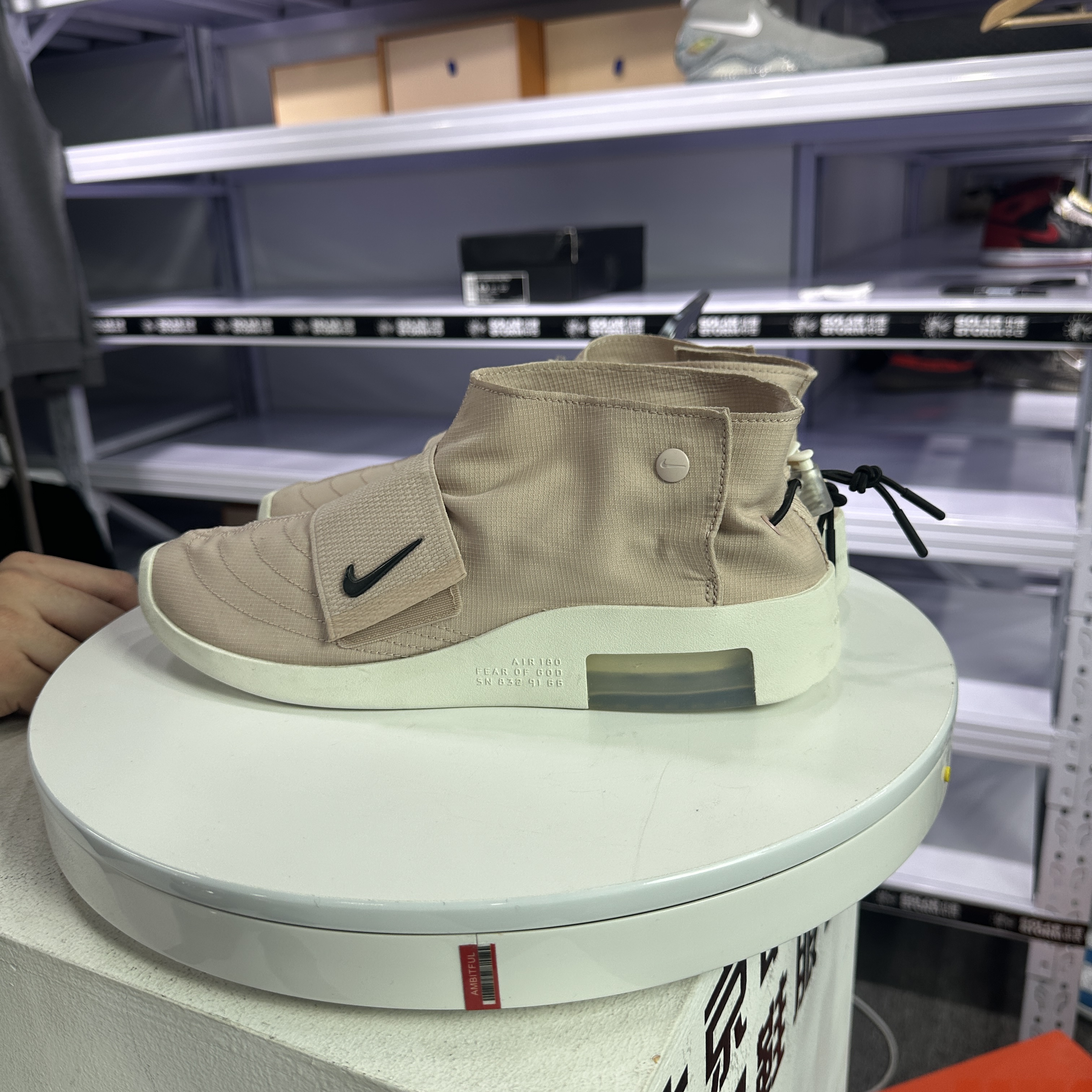 99新 NIKE/耐克 44.5码  Fog180粉  球鞋