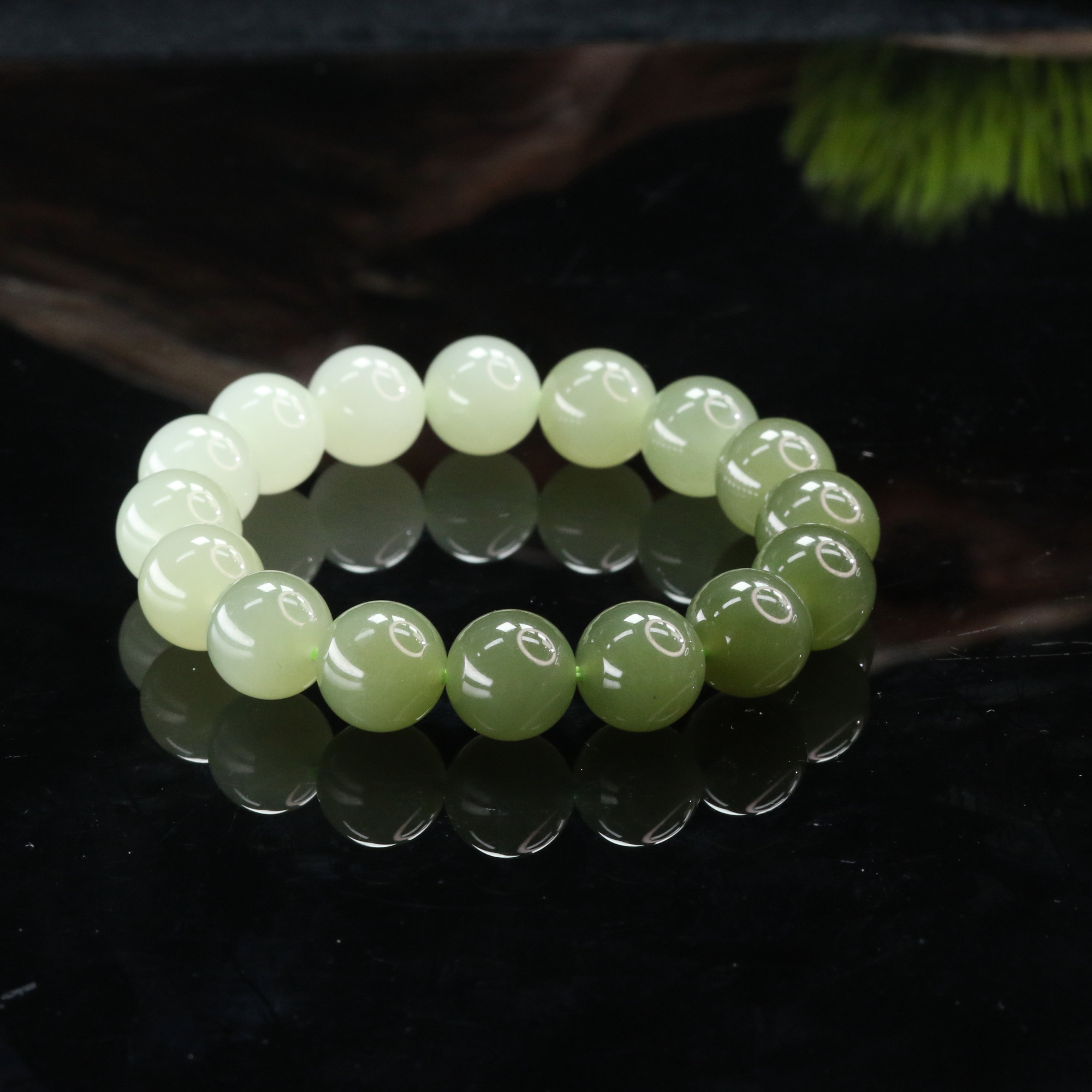 6和田玉手串/402061上海嘉禾拍卖