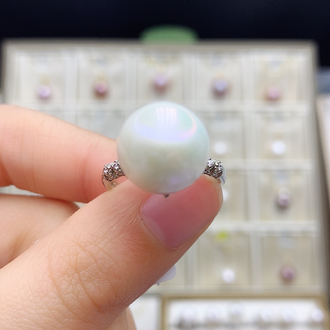 淡水珍珠颈饰合金