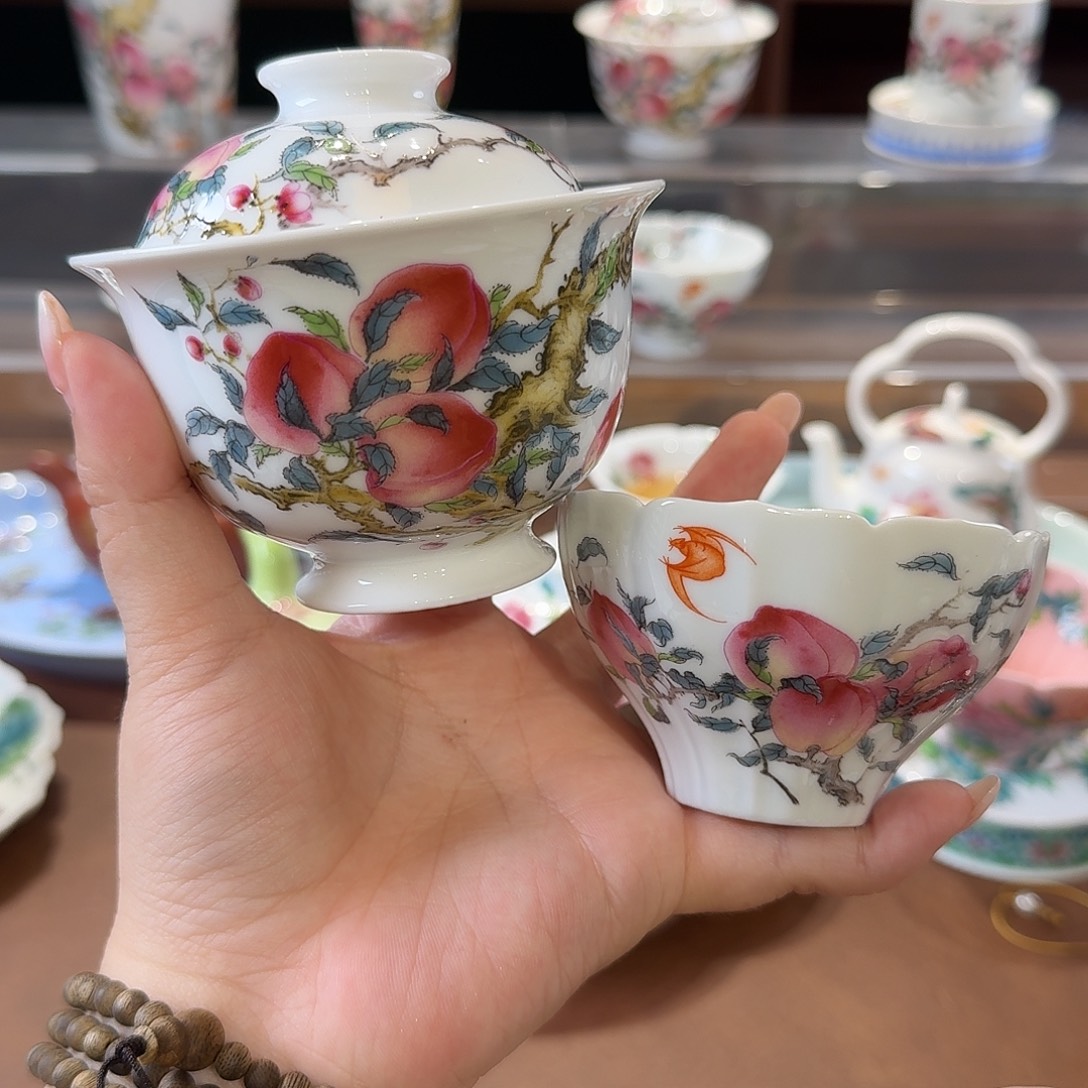 珐琅彩杯茶具茶具茶具