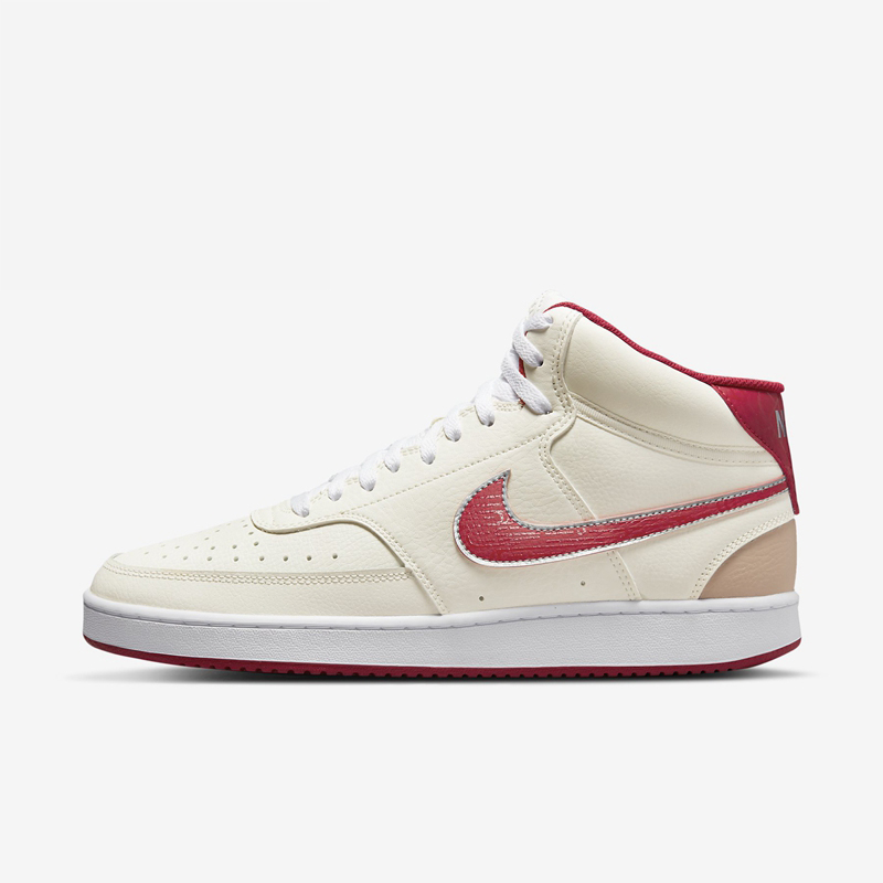 【无原盒鞋面微脏】Nike耐克男鞋 高帮减震运红勾板鞋DQ4977-161