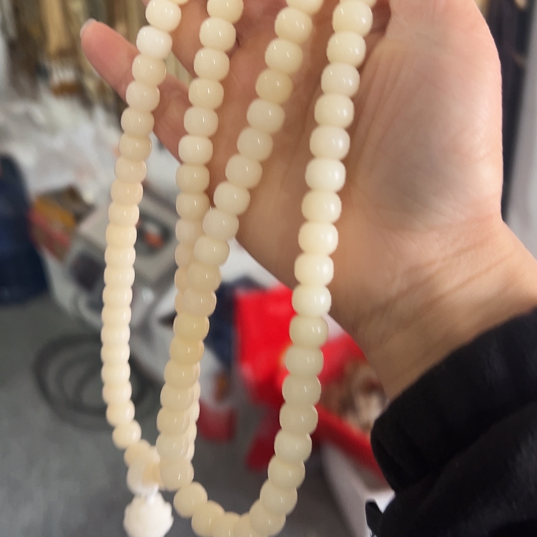 吊坠白玉菩提8×10