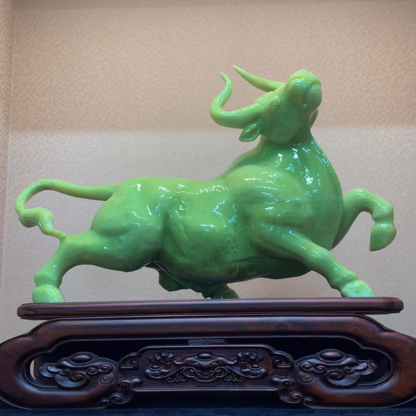 【闪购商品】未镶嵌蛇纹石玉摆件覆膜