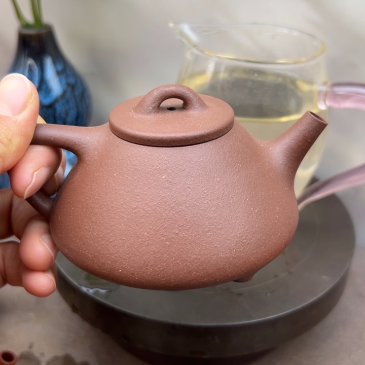 紫砂茶壶紫泥子冶150c c