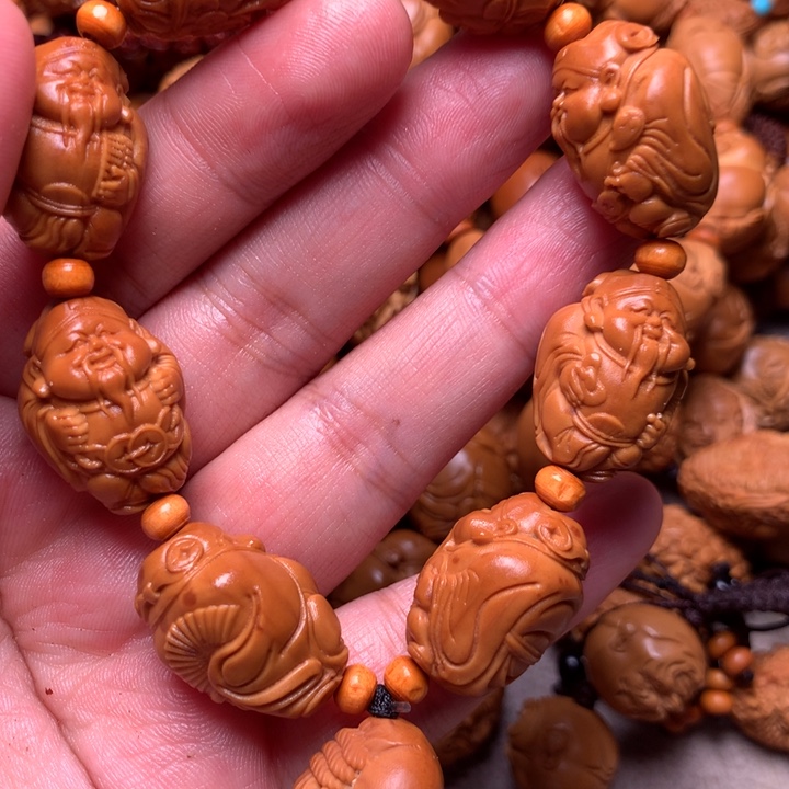 橄榄核手串/手链头一次