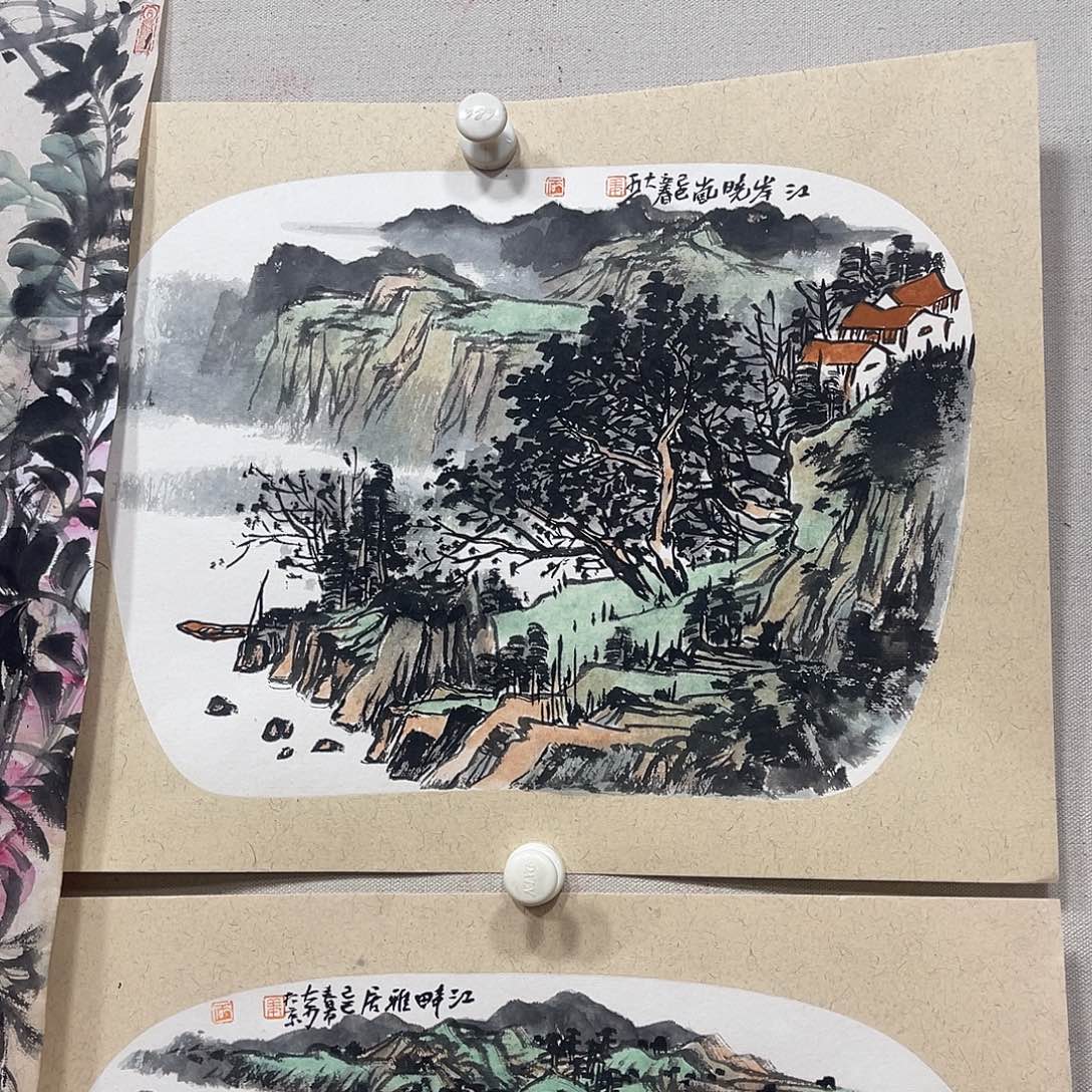 姜奇老师山水作品