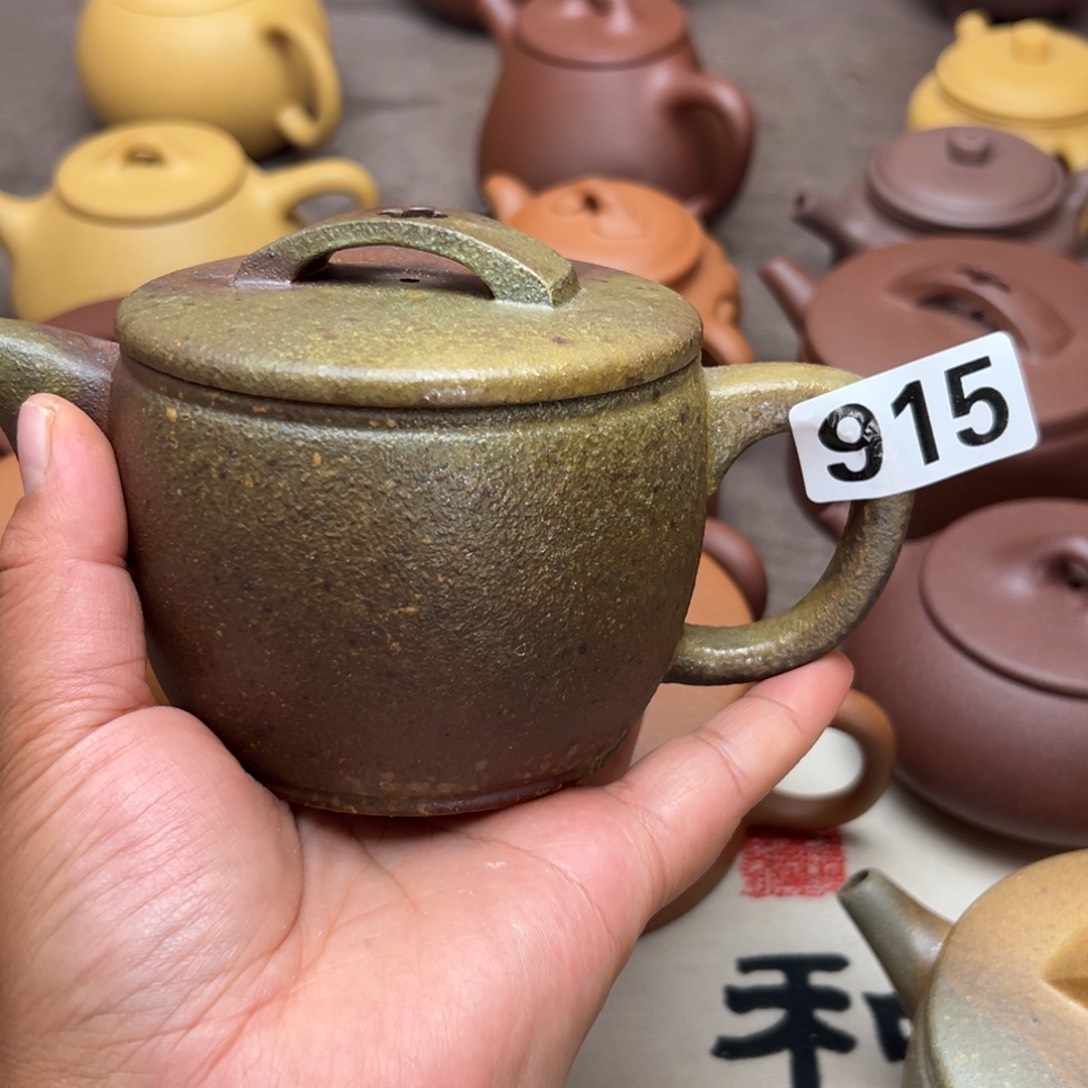 涛***旧紫砂茶壶黄金段半手工350cc左右