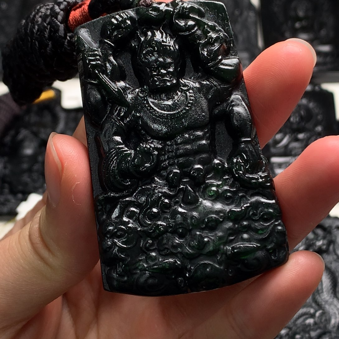 天然a货钢琴黑挂件