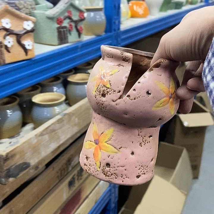 花盆单场满9.9发货8×14粉