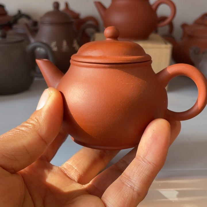 将***发紫砂茶壶你是我自己，