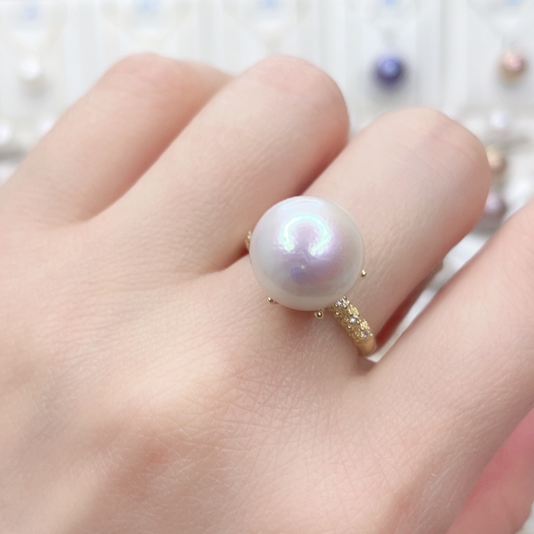 淡水珍珠颈饰合金