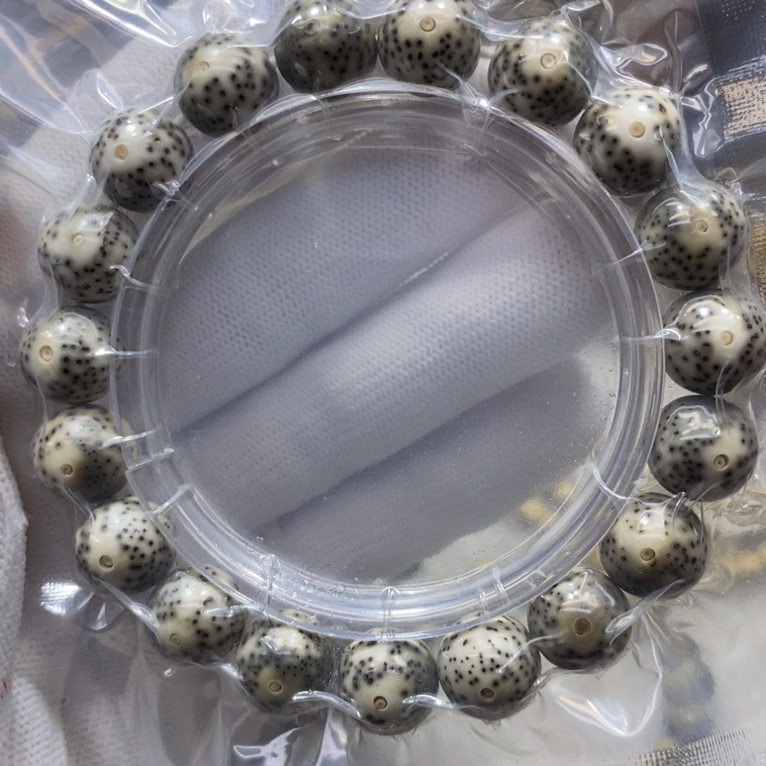 星月菩提手串青花瓷12圆