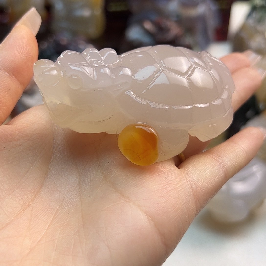 玛瑙/玉髓合金颈饰