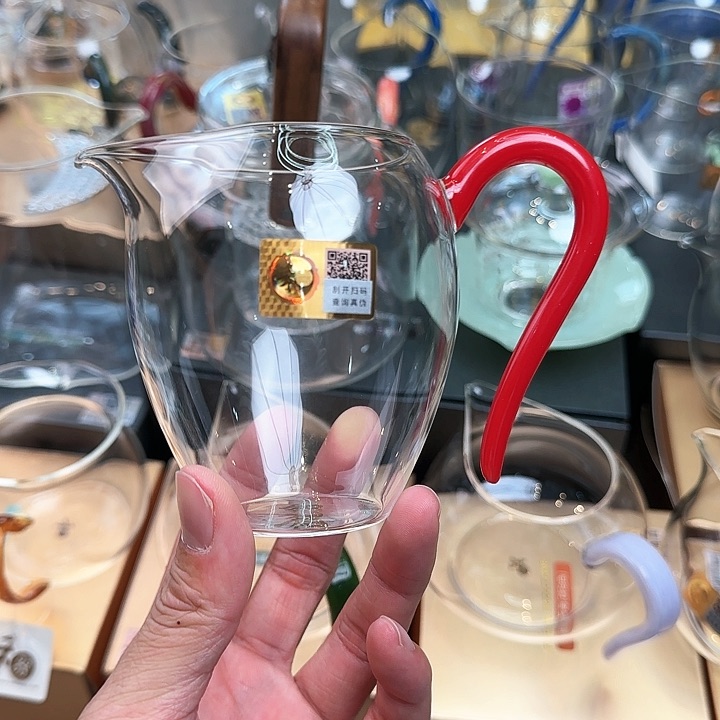 禾器丹红怡然公道杯