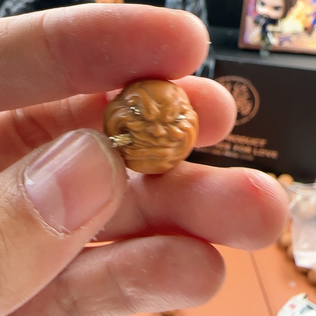 猴头核桃吊坠拽爷17镶嵌